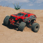 ARRMA GORGON ARA3230ST2 2 Wheel Drive MT 1/10th RTR Red Battery & Charger