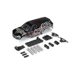 Arrma ARA402353 GORGON Painted Decaled Trimmed Body Set Gunmetal