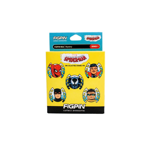 FiGPiN Spider-Man Your Friendly Neighborhood Series 1 Mystery Mini Pin Box
