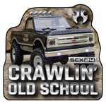 Axial Crawlin' Old School Sticker AXI-2278