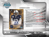 2025 Bowman Chrome U Football Jumbo Hobby Box