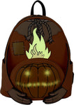 Loungefly Trick R Treat Flaming Head Sam Mini Backpack Glows In The Dark