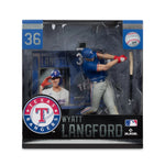 Wyatt Langford Texas Rangers 2025 MLB Mcfarlane Legacy Figure