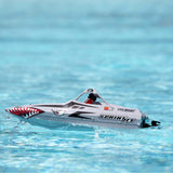 Pro Boat PRB08045T1 Sprintjet 9" Self-Righting Deep-V Jet Boat Brushed RTR Silver