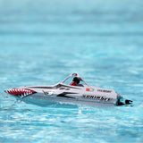 Pro Boat PRB08045T1 Sprintjet 9" Self-Righting Deep-V Jet Boat Brushed RTR Silver