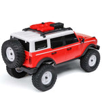 Axial AXI00006V2T6 2021 Ford Bronco SCX24 Red 1/24 RC Truck RTR