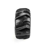 Pro-Line PRO1031213 1/16 Dumont Front/Rear Paddle Tires Mounted 12mm White Split Six (2) ARRMA MINI KRATON
