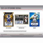 2025 Leaf Optichrome Football Jumbo Hobby Box