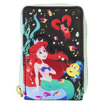 Loungefly Disney The Little Mermaid 35th Anniversary Life is Bubbles Glow in The Dark Wallet