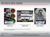 2025 Leaf Pro Set Metal Football Hobby Box