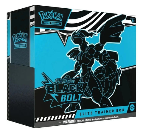 Pokemon Scarlet & Violet Black Bolt Elite Trainer Box