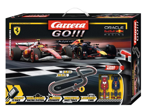 Carrera Go!!! 20062603 Champions Racing Slot Car Race Track Set 1:43