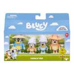 Bluey Figure 4 Pack Family Trip Bingo Dad Mum