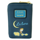 Loungefly Pixar LA Luna Glow Moon Zip Around Wallet