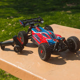 ARRMA 1/8 ARA4206V4T3 Typhon 4X4 MEGA 665 Brushed Buggy Red