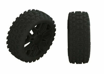 Arrma ARA550088 Dboots 2HO Tire Set Glued Gun Metal 2