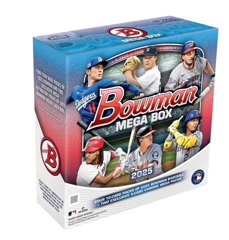 2025 Bowman Baseball Mega Hobby Box