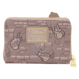 Loungefly Disney Sleeping Beauty & Maleficent Spinning Wheel Zip Around Wallet