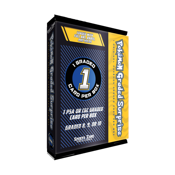 Pokemon Graded Suprise Card Box – SPORTS ZONE TOYS & COMICS