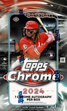 2024 Topps Chrome Baseball Hobby Box