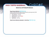 2024 Topps Chrome Baseball Jumbo Hobby Box