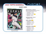 2024 Topps Chrome Baseball Jumbo Hobby Box