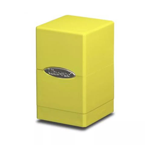 Ultra Pro Satin Tower Deck Box-Yellow