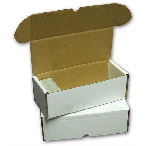 BCW 500 Count Cardboard Trading Card Storage Box