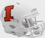 Illinois Fighting Illini Riddell NCAA Speed Mini Football Helmet New in Box