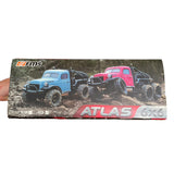 FMS FMMROC002T1 Atlas 1/18 6x6 Crawler RTR Red