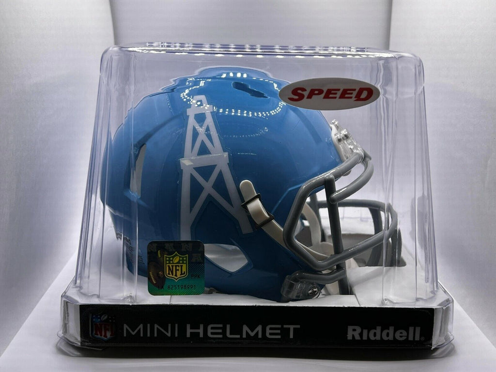 1962 football helmet Houston Oilers Throwback 1960-1962 60-62 Riddell Throwback Speed Mini – SPORTS ZONE TOYS & COMICS