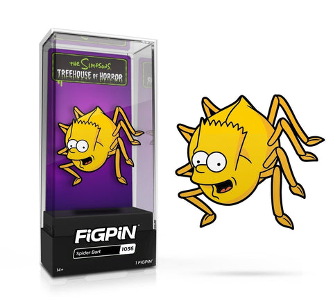 Spider Bart The Simpsons Treehouse of Horror 1036 FiGPiN Pin