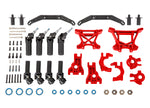 Traxxas 9080R Outer Driveline Suspension Upgrade Kit extreme heavy duty red
