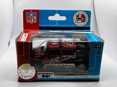 Atlanta Falcons NFL  Fleer Hummer H2 1:43 Scale Toy Vehicle New in Box