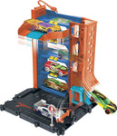 Hot Wheels City Downtown Car Park Playset