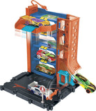 Hot Wheels City Downtown Car Park Playset