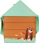 Loungefly Disney I Heart Disney Dogs Doghouse Triple Lenticular Figural Crossbody