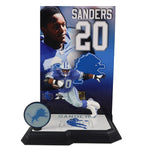 Barry Sanders Detroit Lions Gold Label NFL McFarlane Legacy Figure Blue