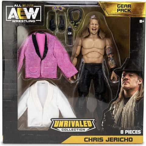 Chris Jericho Gear Pack AEW Box Set Action Figure