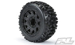 Pro-line 117810 Badlands 3.8" All Terrain MT Tires Raid Black Mounted 8x32 17mm