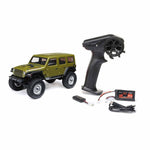 Axial AXI00002V3T4 SCX24 V3 RTR with Jeep Wrangler JL Unlimited Body Green