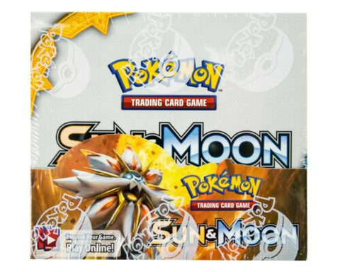 Sun & Moon Pokemon 36 Pack Booster Box