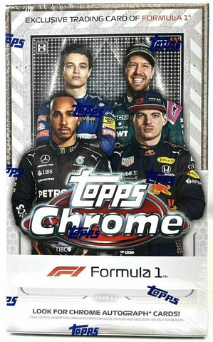 2021 Topps Chrome Formula 1 F1 Hobby Box