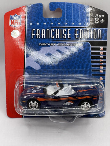 Denver Broncos Upper Deck Collectibles NFL Chevy Corvette Toy Vehicle