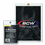 BCW 1-SCREW CARD HOLDER - 20 PT.
