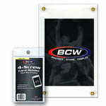 BCW 4-SCREW CARD HOLDER - NON RECESSED