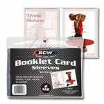 BCW BOOKLET CARD SLEEVES - 5 3/8 x 3 11/16