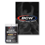 BCW THICK CARD SLEEVES - 2 3/4 X 3 3/4