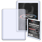 BCW TOPLOAD HOLDER - 3 X 4 X 9 MM - 360 PT. THICK CARD