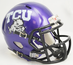 TCU Horned Frogs NCAA Riddell Speed Mini Helmet New in box